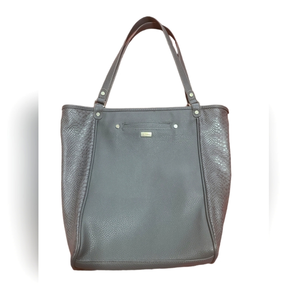 Large Gray Handbag by Thirty One